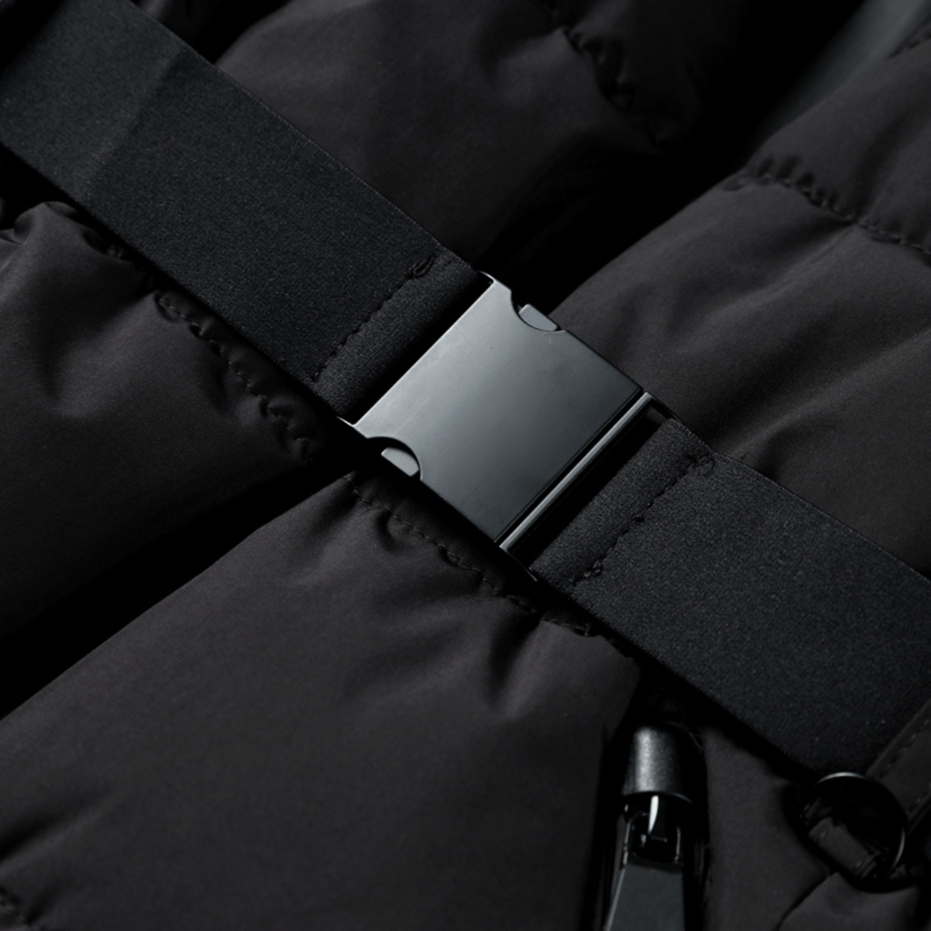 Women’s Belted Puffer Jacket – Warm, Water-Resistant & Stylish Winter Coat