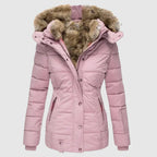 Arctic Hooded Jacket with Cozy Cotton-Polyester Blend and Plush Filling 1