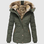 Arctic Hooded Jacket with Cozy Cotton-Polyester Blend and Plush Filling 4